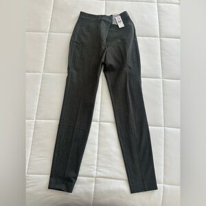 Express Charcoal Skinny High Rise Pants
